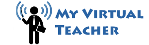 Logo Aulas Particulares de Inglês online ao vivo – My Virtual Teacher